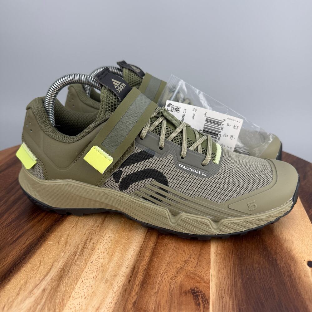 Adidas 5.10 Five Ten Trailcross CL Clip-In Mountain Bike Shoes GZ9849 Men’s 7